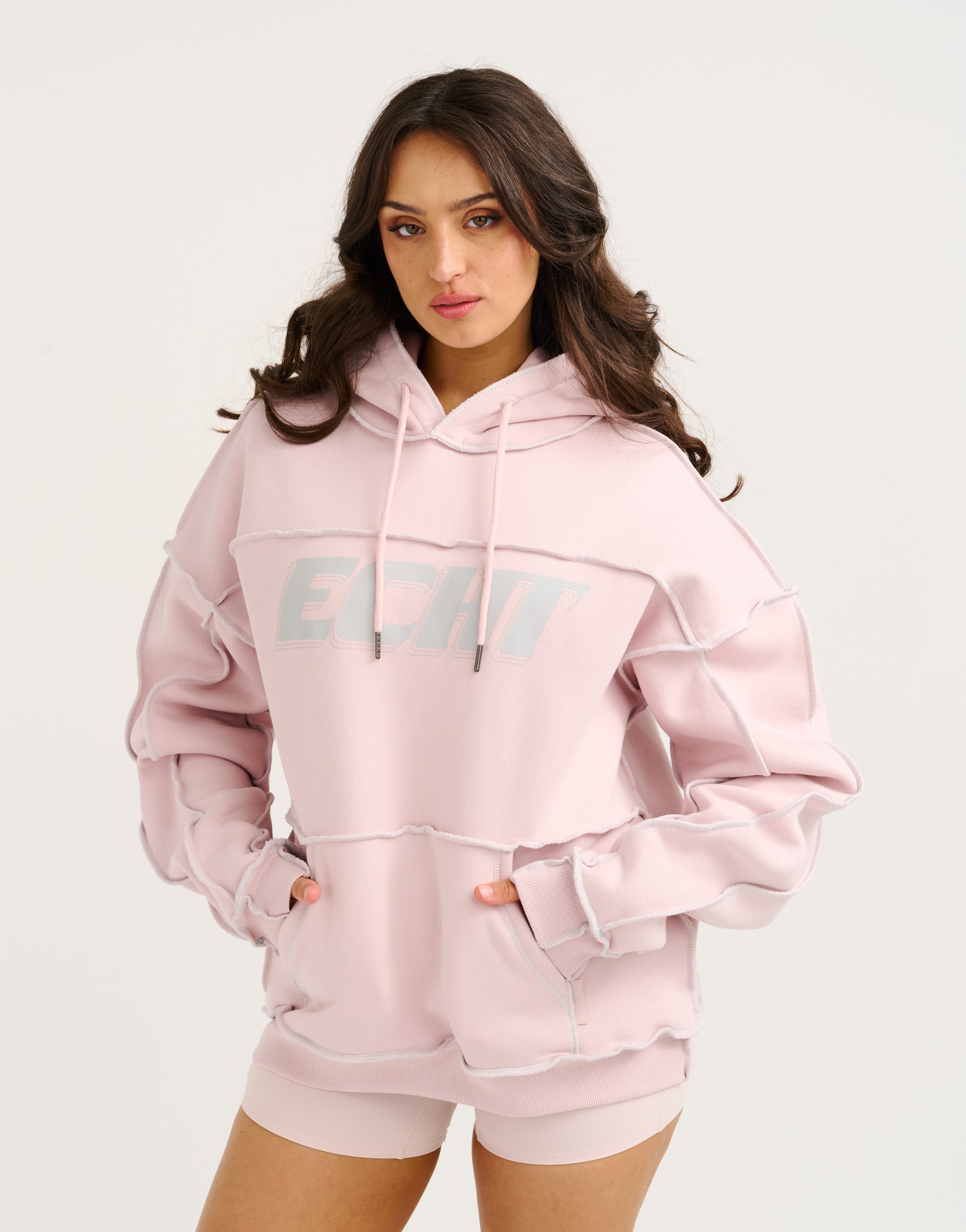 Track Hoodie - Mauve