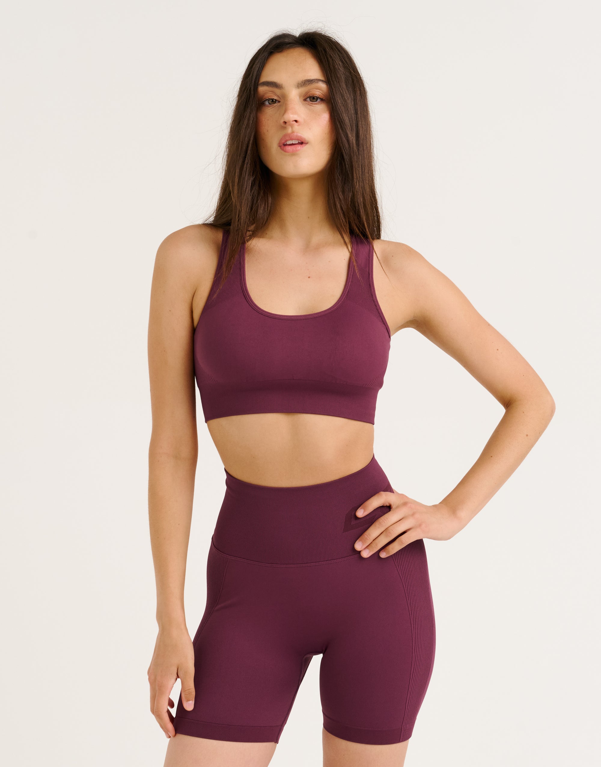 Arise Essential Sports Bra - Blackberry