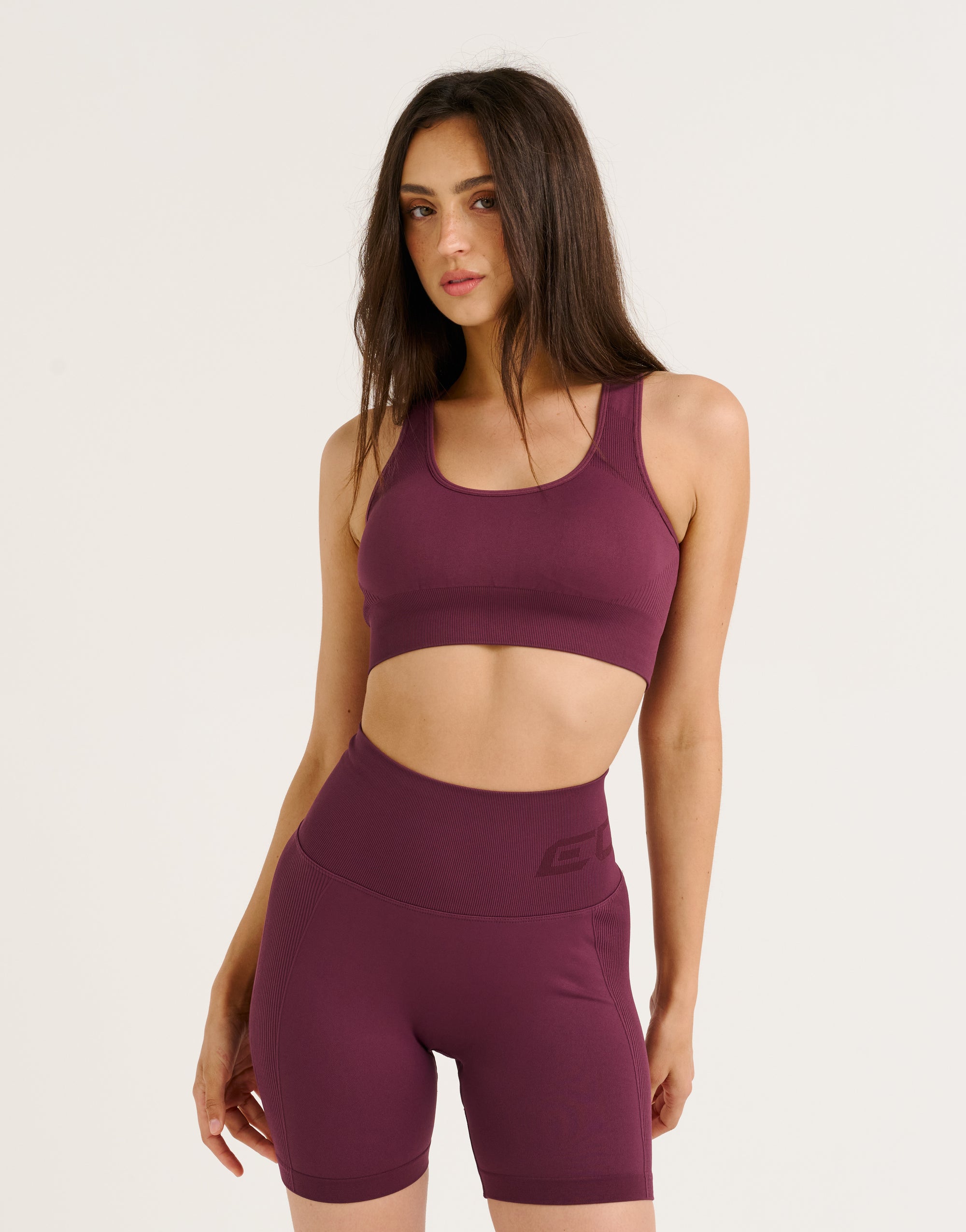 Arise Essential Sports Bra - Blackberry