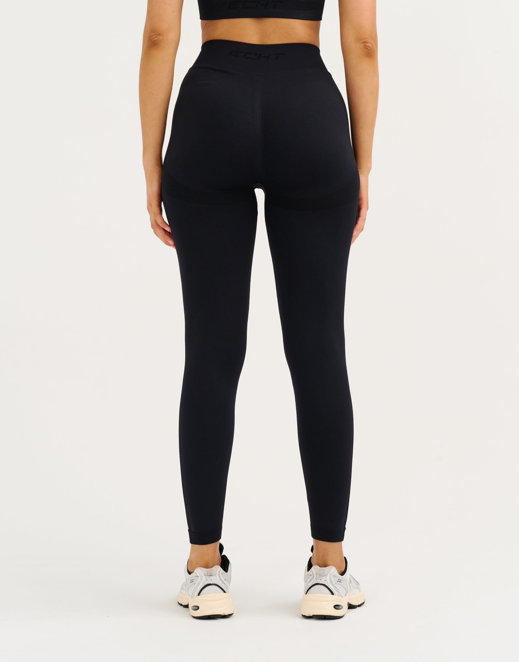 Arise Essential Mid-Waist Leggings V2 - Stealth Black