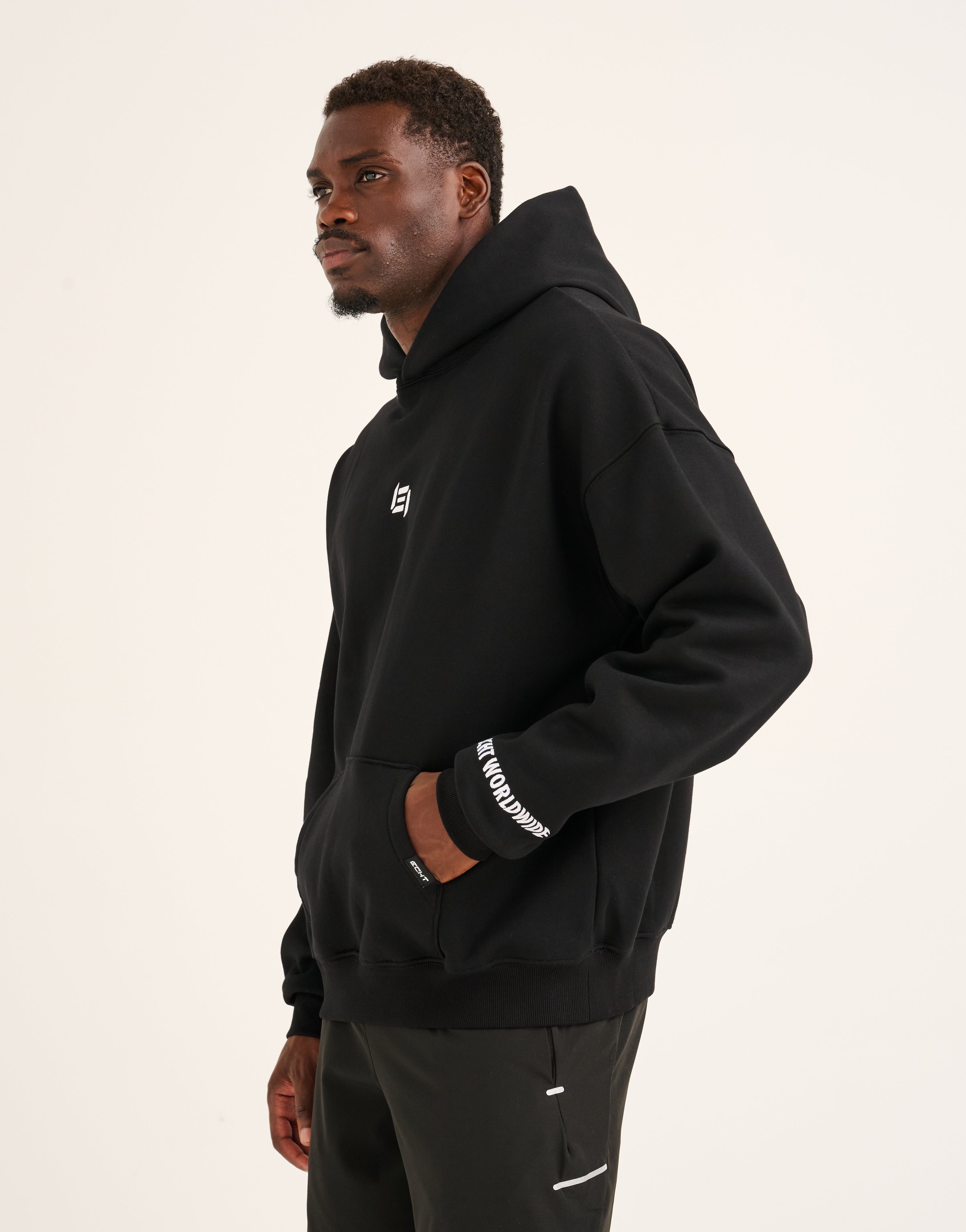 World Wide Hoodie - Black
