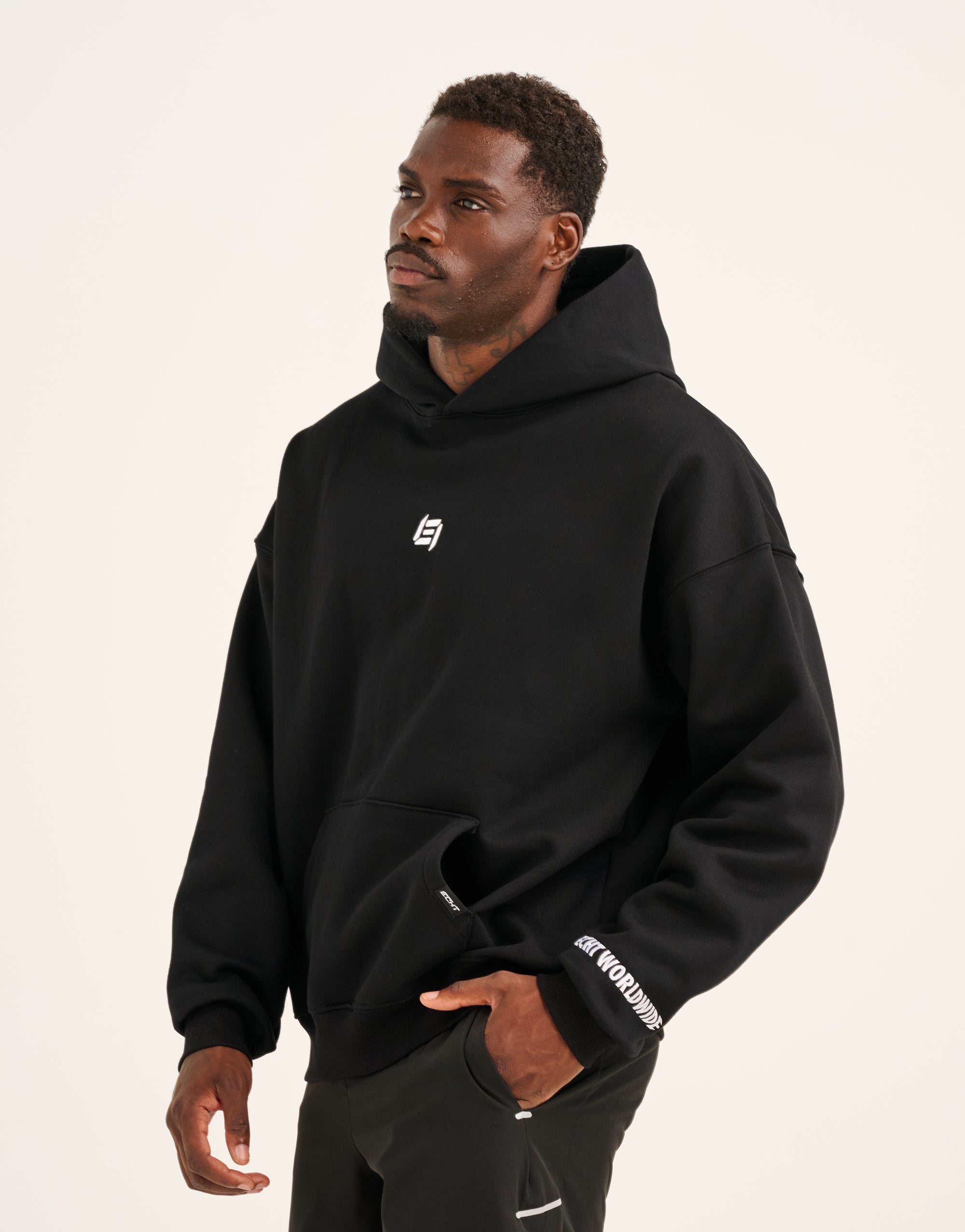 World Wide Hoodie - Black