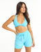 Freedom Running Shorts - Baby Blue