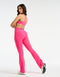 Sculpt Flare Lycra Pocket Leggings - Pink
