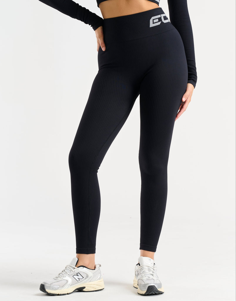 ヨガ・ピラティス ECHT Arise Scrunch Leggings Arise Scrunch Leggings - Black