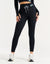 Arise Style Leggings - Black with Mint