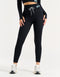 Arise Style Leggings - Black with Mint