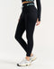 Arise Style Leggings - Black with Mint