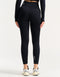 Arise Style Leggings - Black with Mint