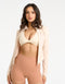 Athlete Crop Jacket - Cream