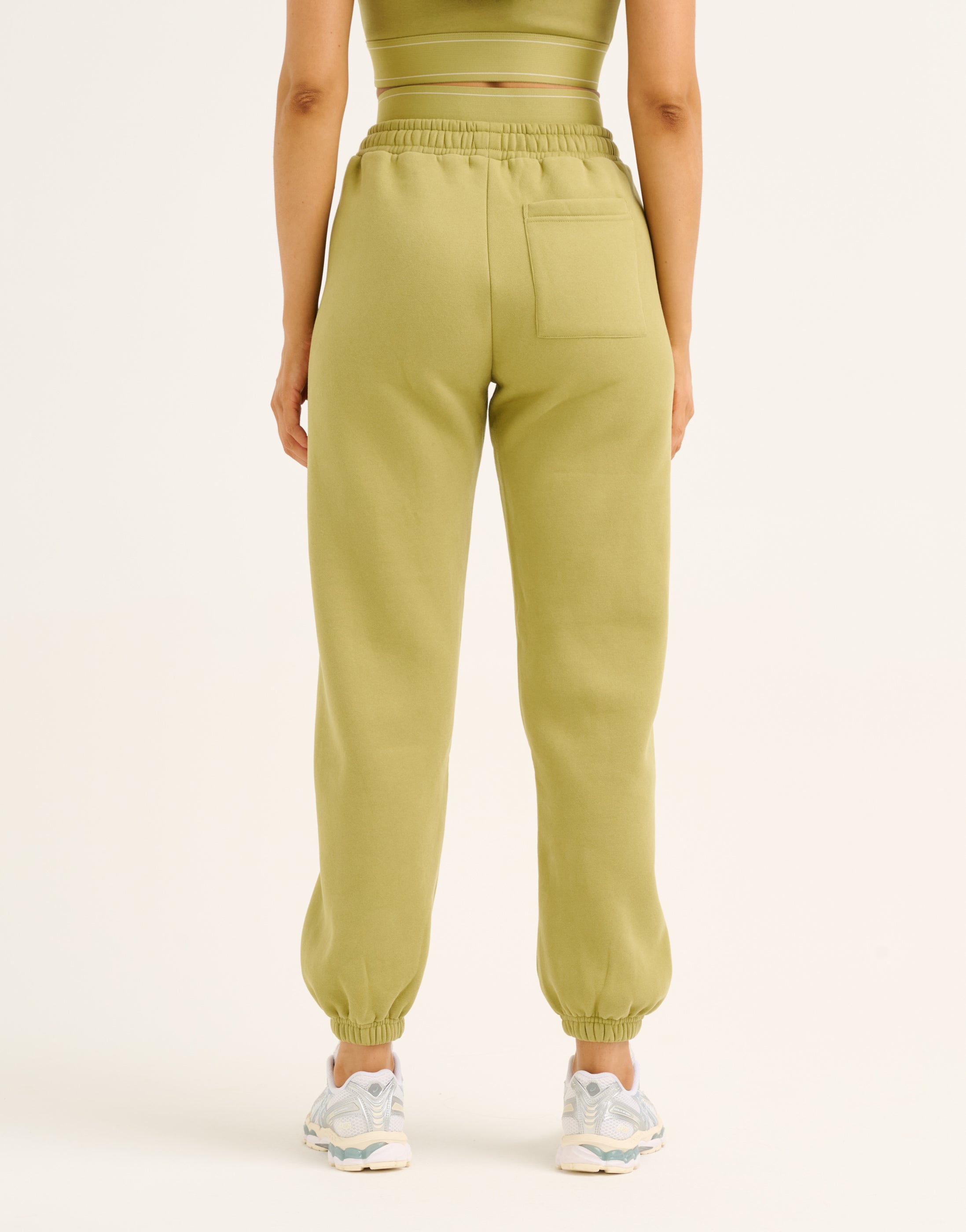 Elemental Layered Jogger Sweatpants - Olive