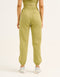 Elemental Layered Jogger Sweatpants - Olive
