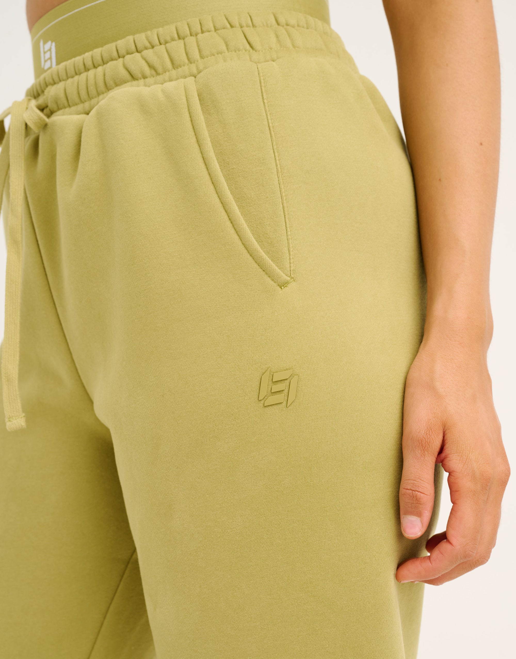 Elemental Layered Jogger Sweatpants - Olive