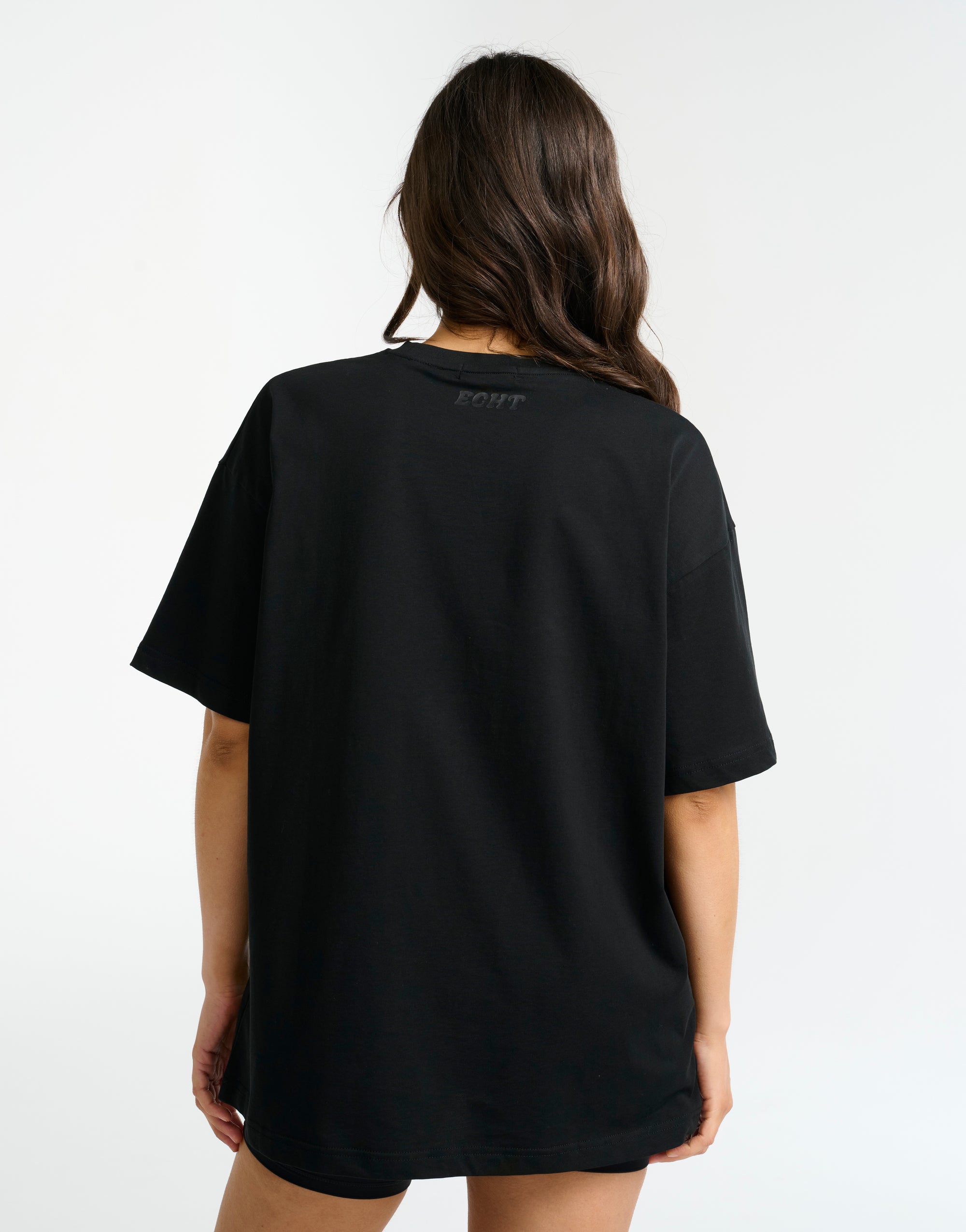 Bubble Oversize Tee - Black
