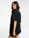 Bubble Oversize Tee - Black