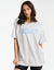 Bubble Oversize Tee - Micro Grey