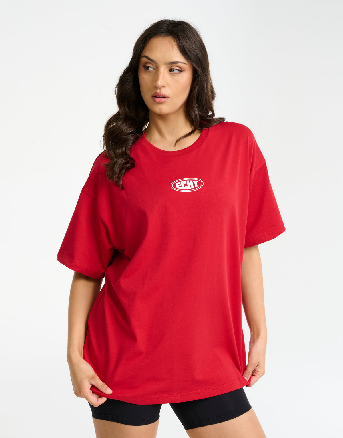 Classic Oversize Tee - Red