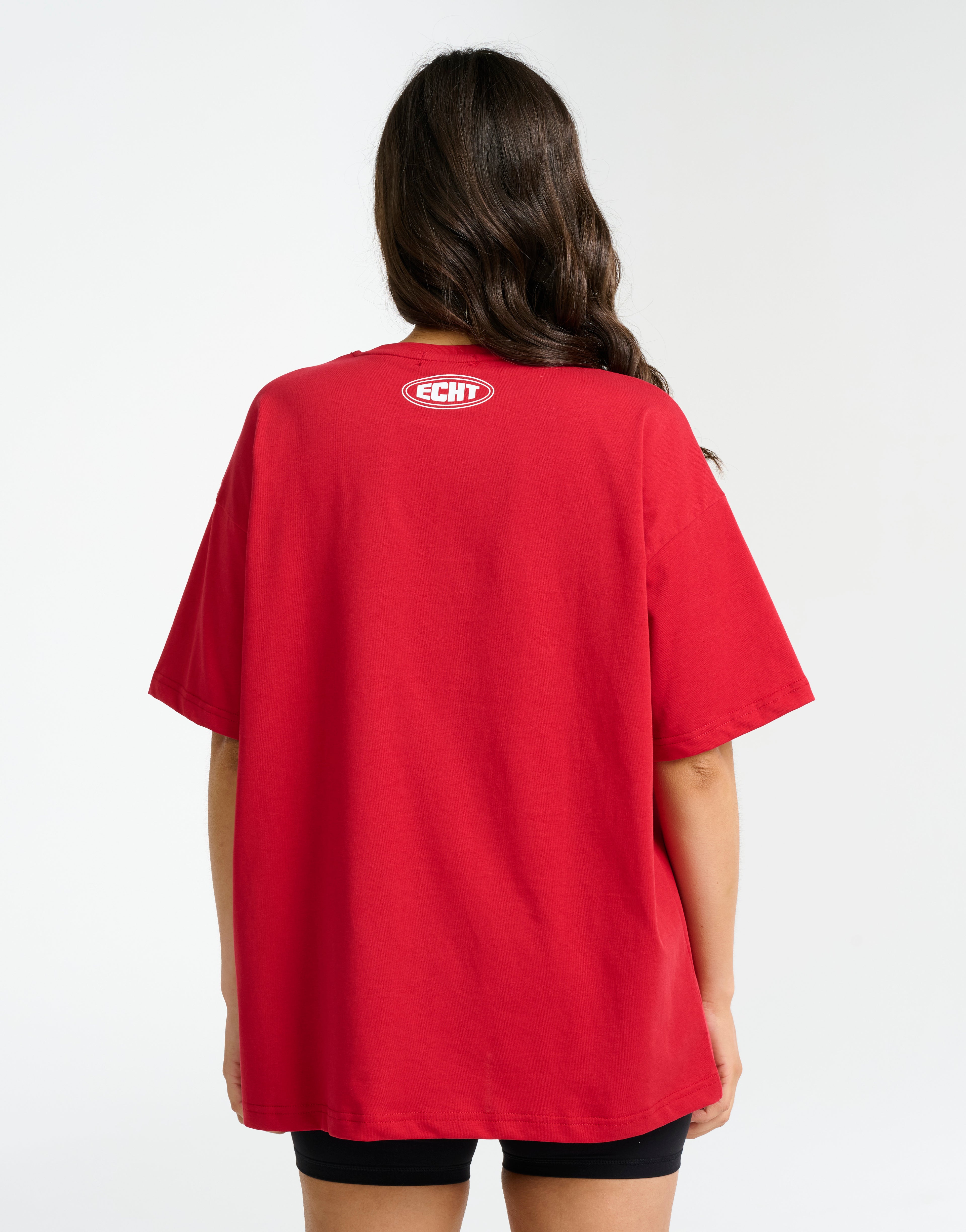 Classic Oversize Tee - Red