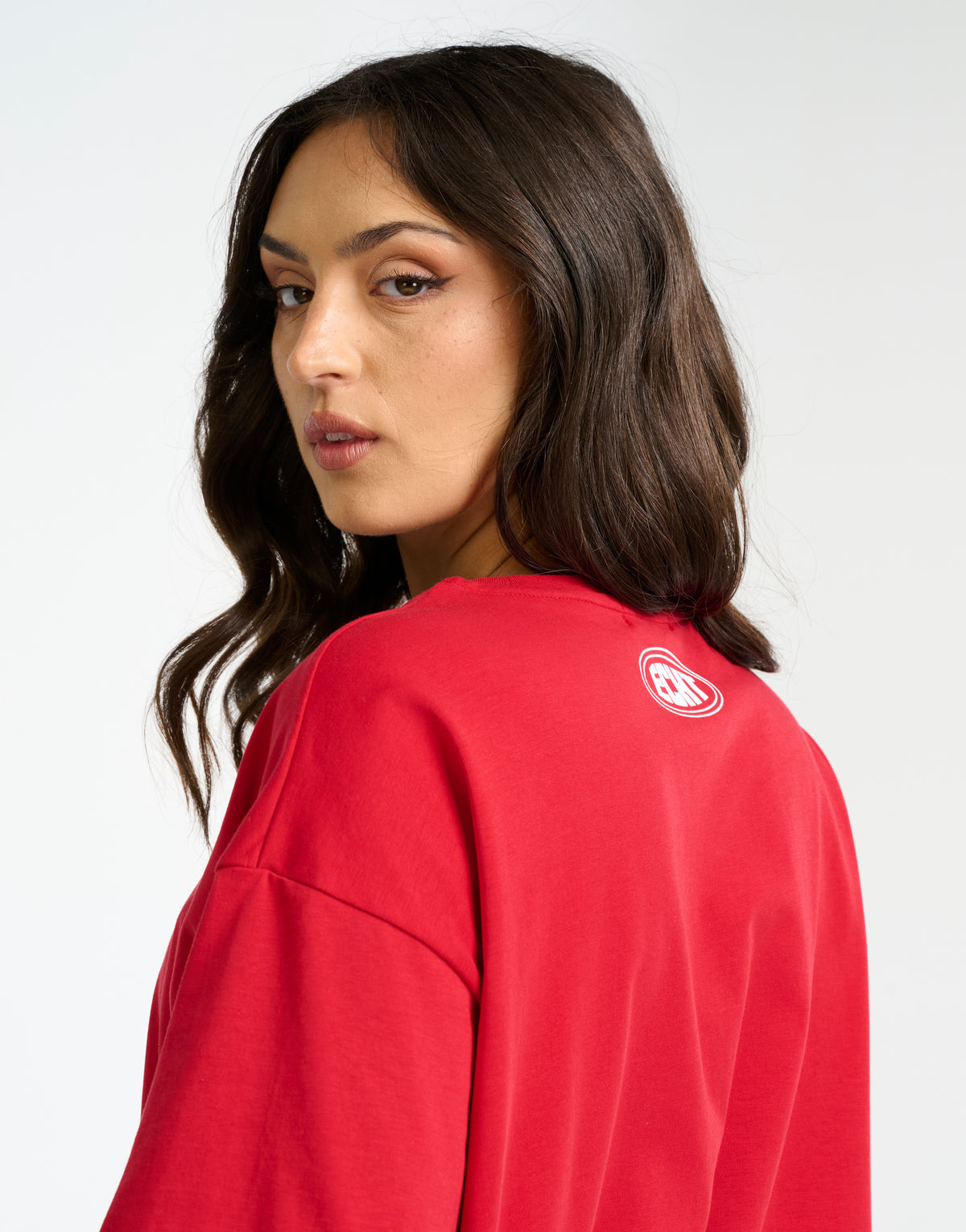 Classic Oversize Tee - Red