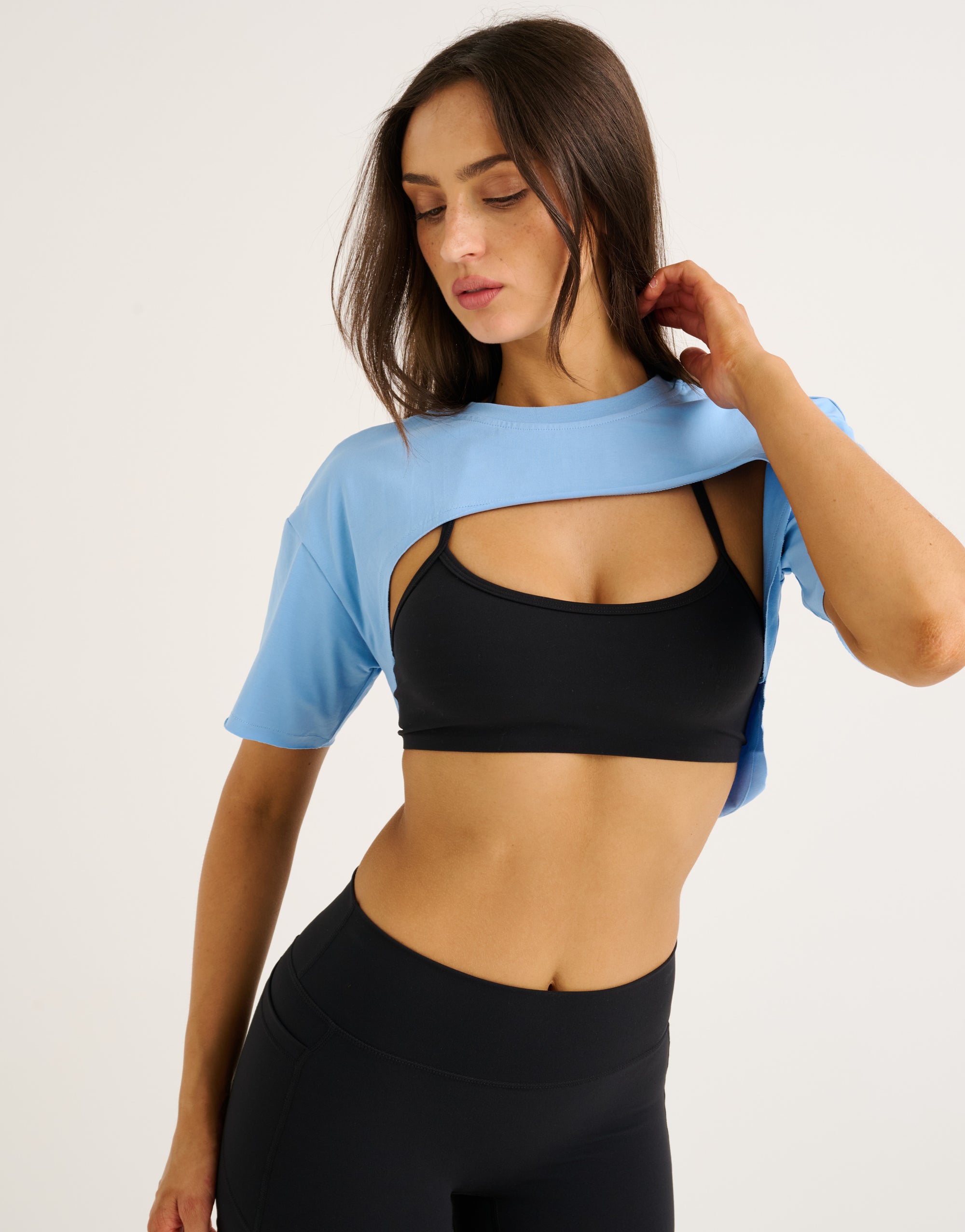 Cloud Gym Tee - Blue