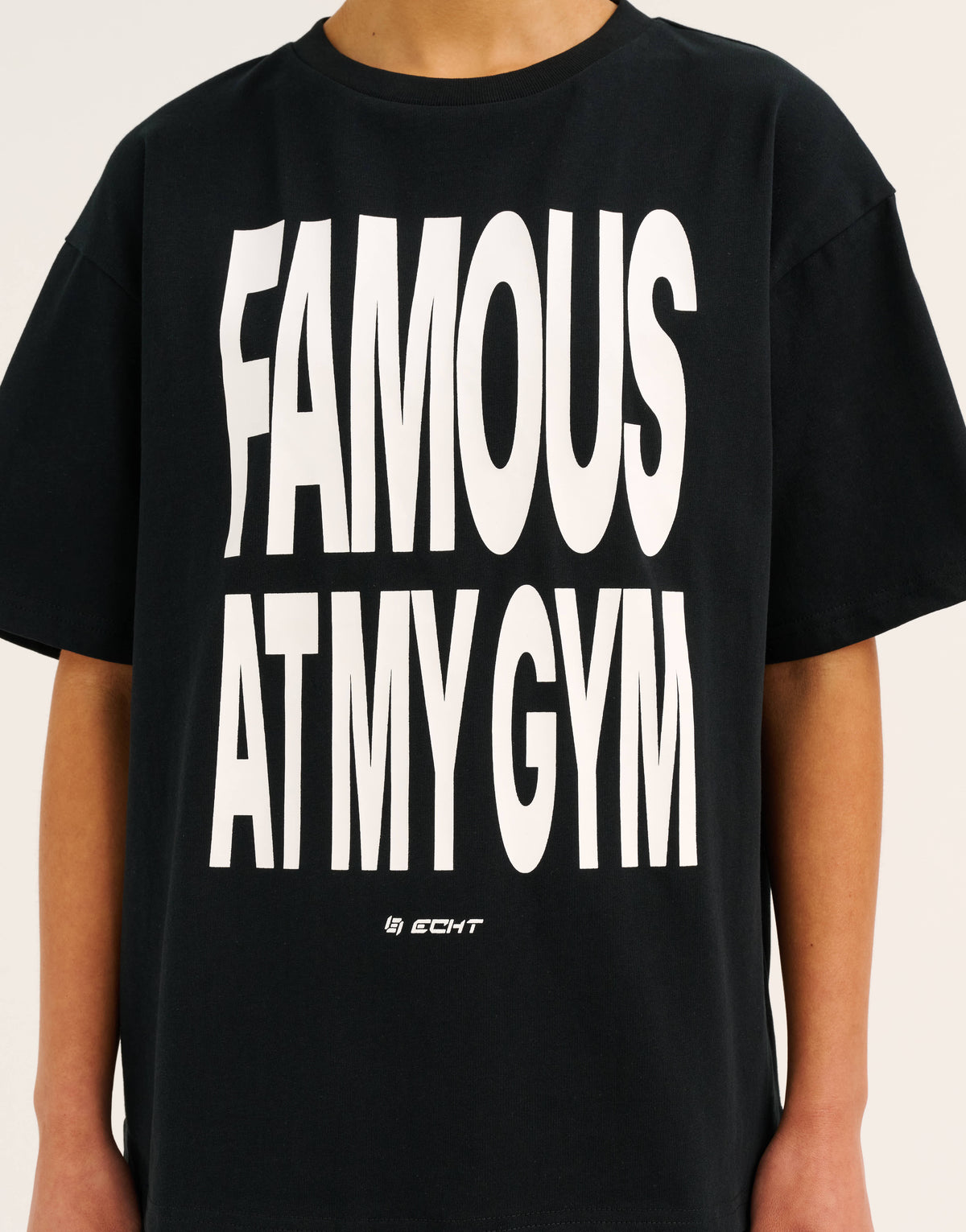 Famous At My Gym Tee - Black