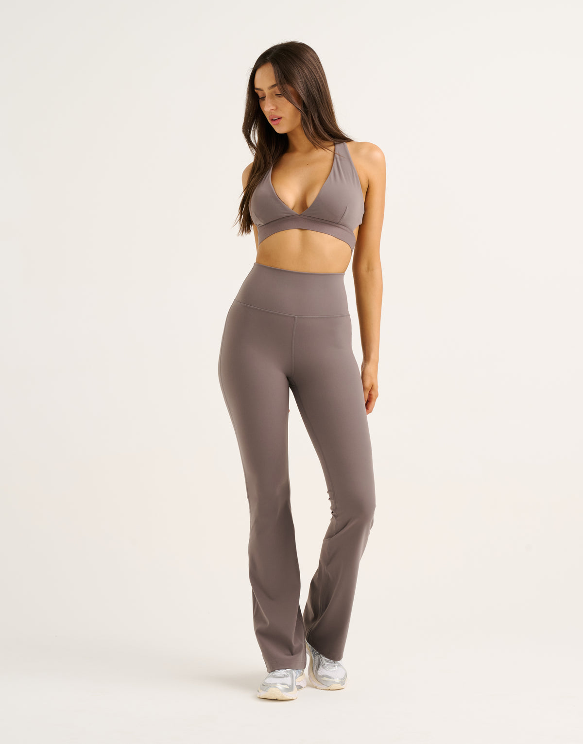 Flare Leggings - Slate Grey
