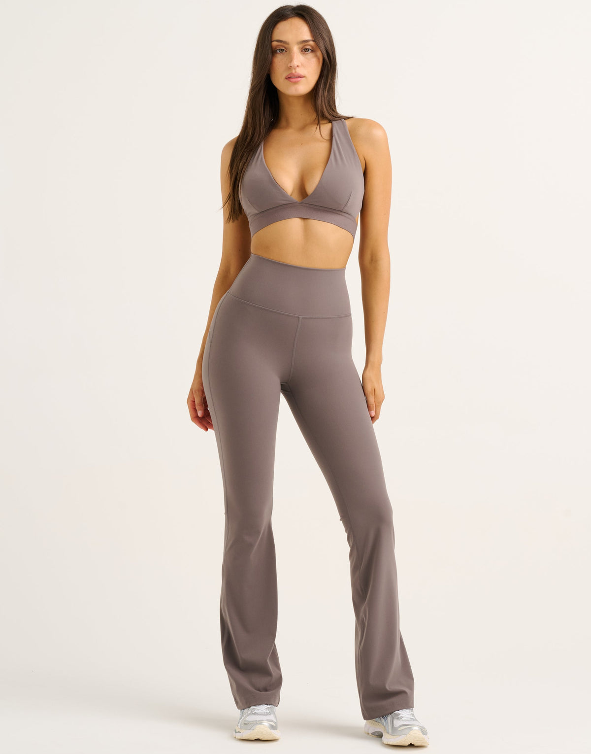 Flare Leggings - Slate Grey