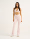 Flare Lycra Pocket Leggings - Mauve