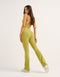 Flare Lycra Pocket Leggings - Olive