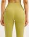 Flare Lycra Pocket Leggings - Olive