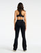Sculpt Flare Lycra Pocket Leggings - Black