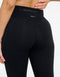 Sculpt Flare Lycra Pocket Leggings - Black