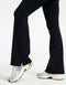 Sculpt Flare Lycra Pocket Leggings - Black