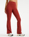 Sculpt Flare Lycra Pocket Leggings - Brown