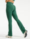 Sculpt Flare Lycra Pocket Leggings - Green