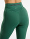 Sculpt Flare Lycra Pocket Leggings - Green