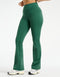Sculpt Flare Lycra Pocket Leggings - Green