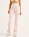 Flare Ribbed Leggings V2 - Mauve