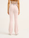 Flare Ribbed Leggings V2 - Mauve