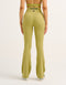 Flare Ribbed Leggings V2 - Olive