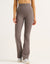 Flare Ribbed Leggings V2 - Slate Grey