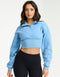 Futura Crop Jacket - Blissful Blue