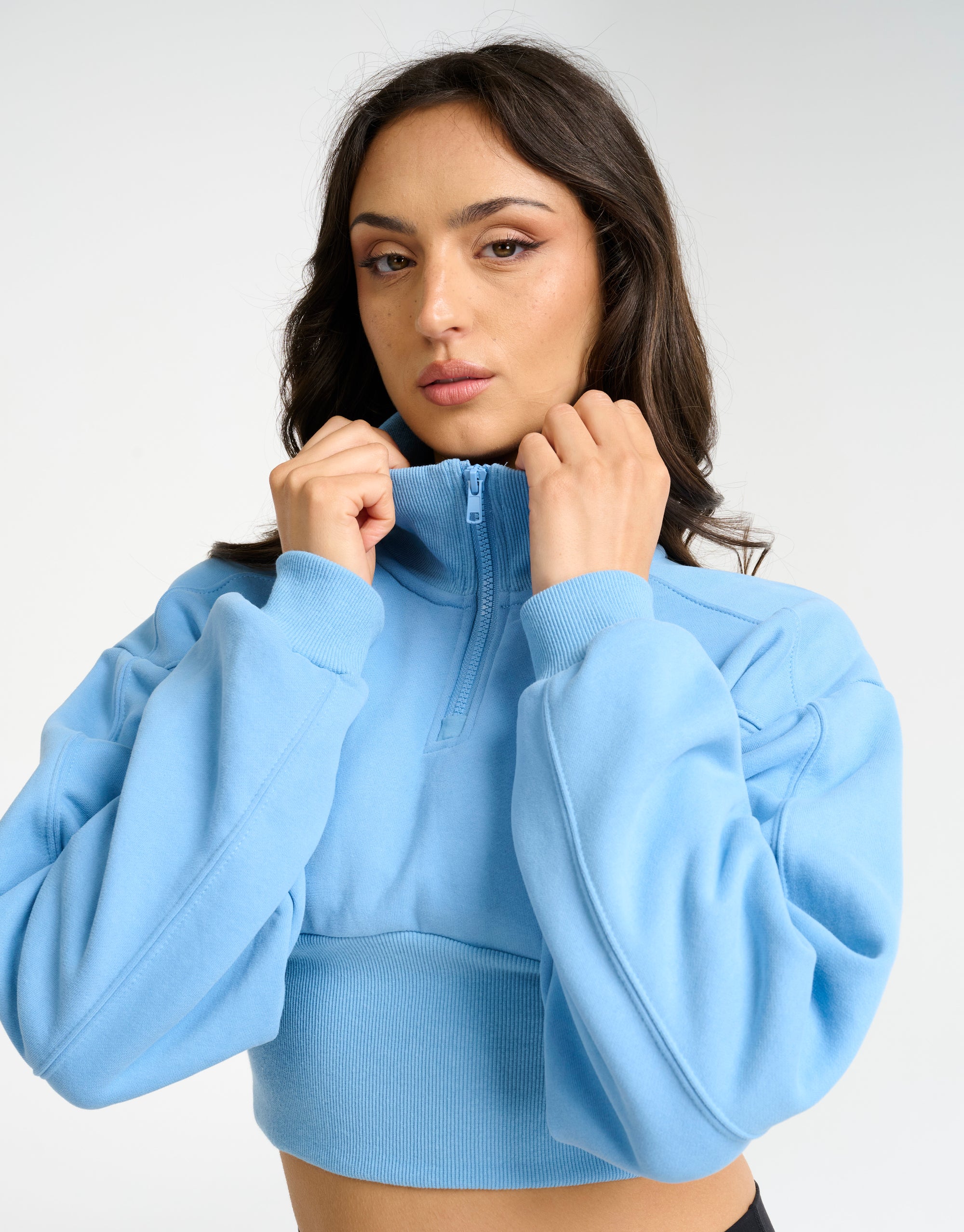 Futura Crop Jacket - Blissful Blue