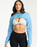 Futura High Cut Hoodie - Blissful Blue