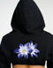 Glory High Cut Hoodie - Black
