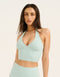 Lycra Halter Tank - Mint