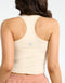 Echt Midriff Singlet - Cream