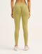 Force Scrunch Mid-Waist Leggings - Olive