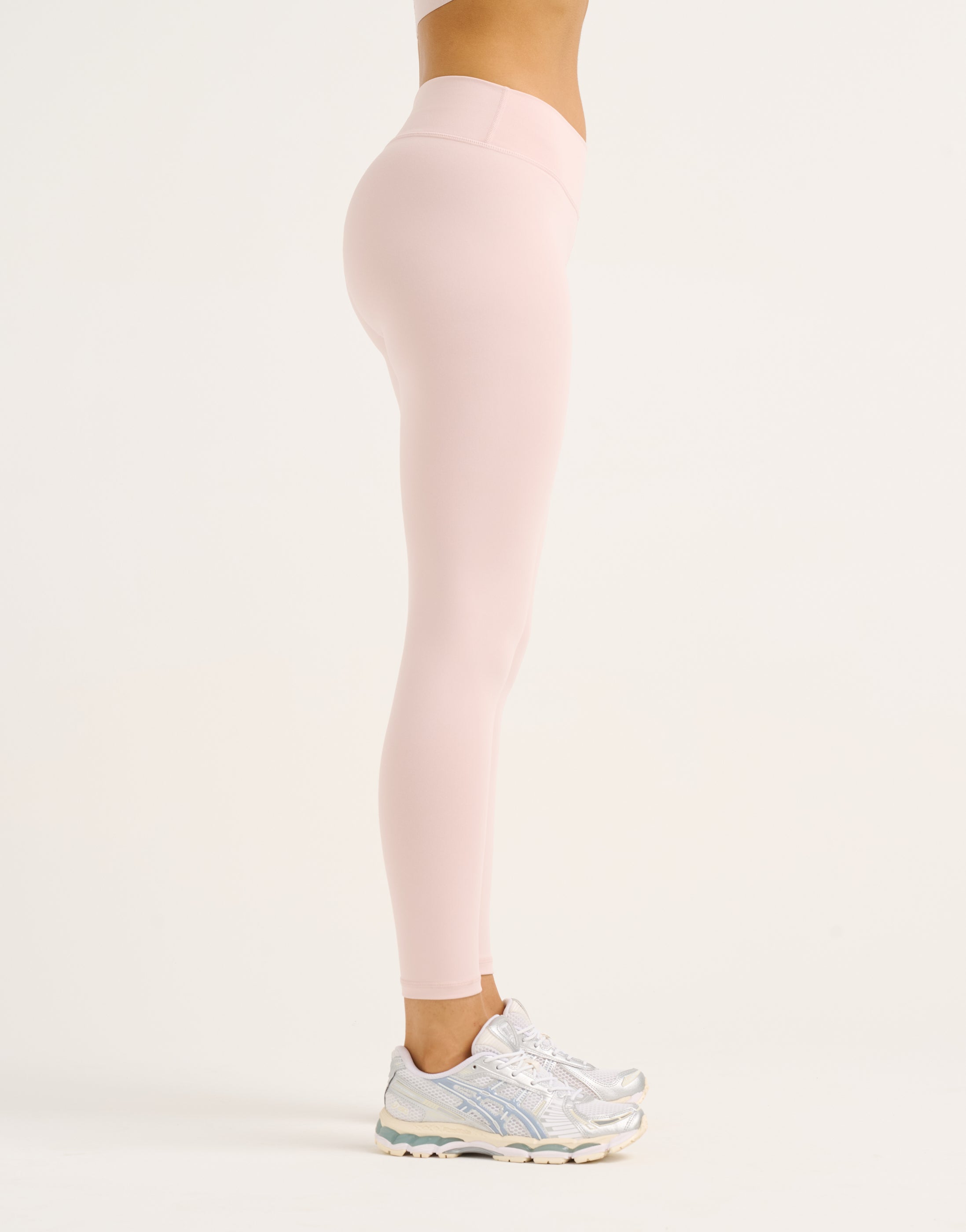 Force Scrunch Mid-Waist Leggings - Mauve