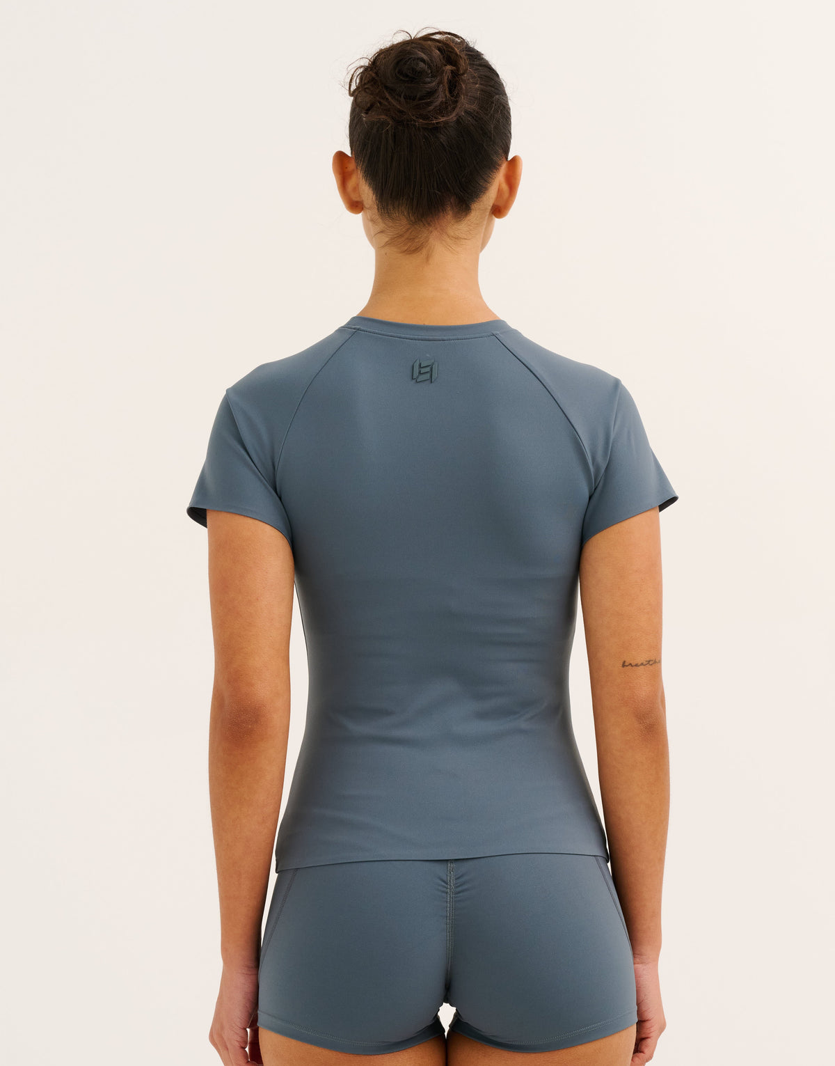 Nova Lycra® Mesh Tee - Storm Grey